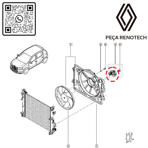 RN 02585R-P 255502585R RESISTENCIA DA 1 VEL.VENTOINHA LOG II SAN II 14...-D
